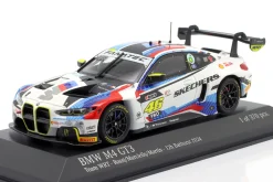 BMW M4 GT3 #46 5th 12h Bathurst 2024 Rossi, Martin, Marciello 1:43 Minichamps