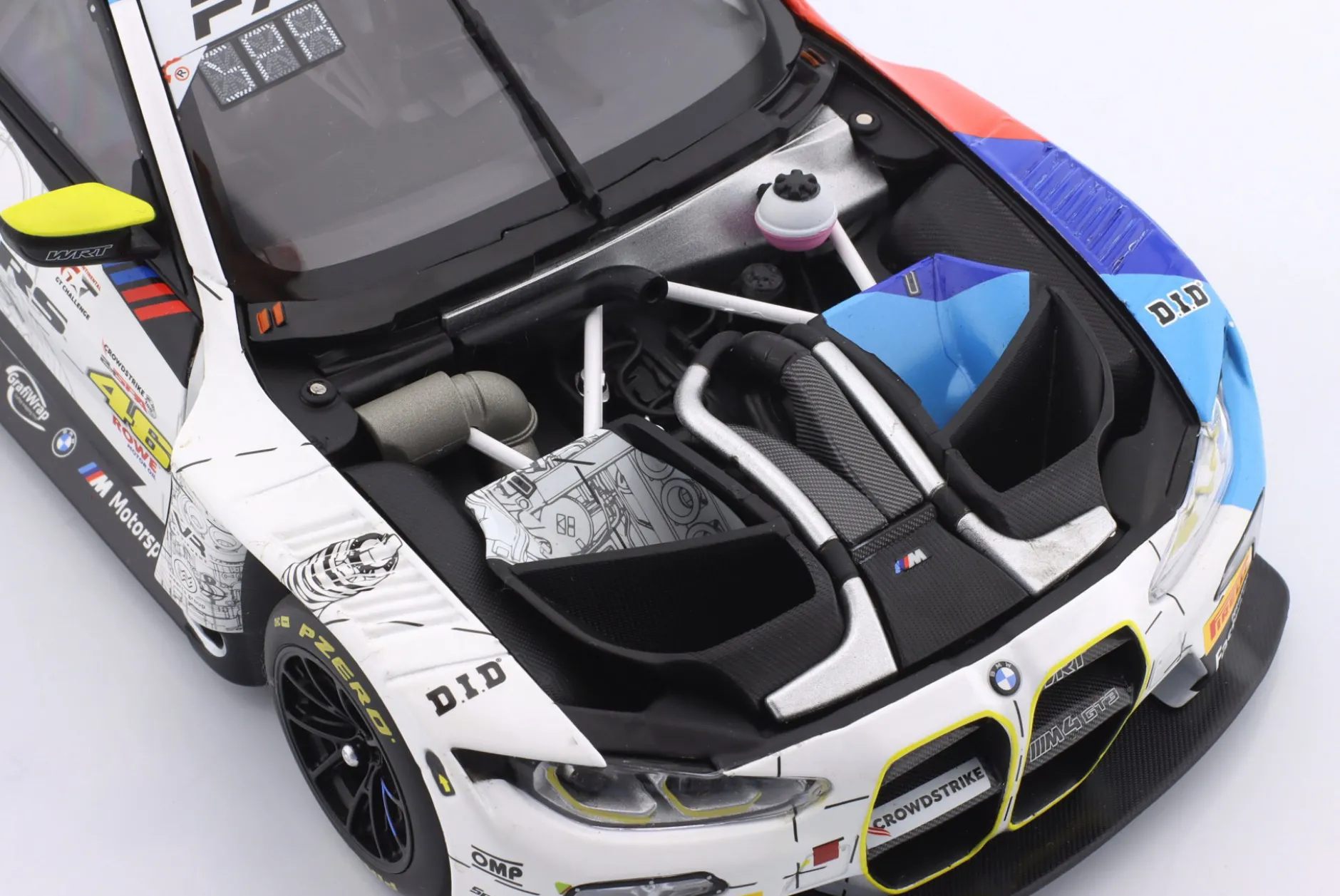 BMW M4 GT3 #46 WRT 24h Spa 2024 Rossi, Marciello, Martin 1:18 Minichamps