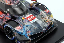 BMW M Hybrid V8 #20 24h LeMans 2024 Art Car Julie Mehretu 1:18 Spark