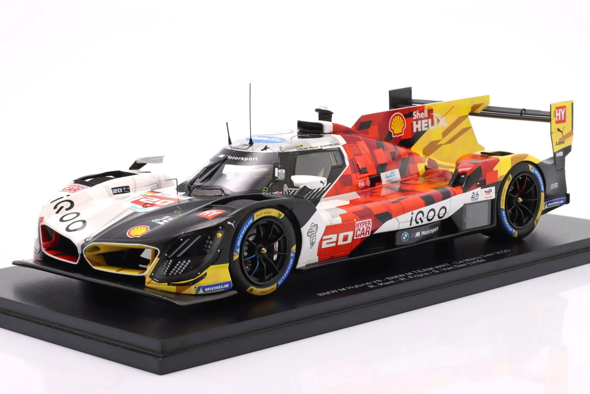 BMW M Hybrid V8 #20 24h LeMans 2025 BMW M Team WRT 1:18 Spark