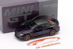 BMW M4 M-Performance Baujahr 2021 Daytona violett 1:64 TrueScale