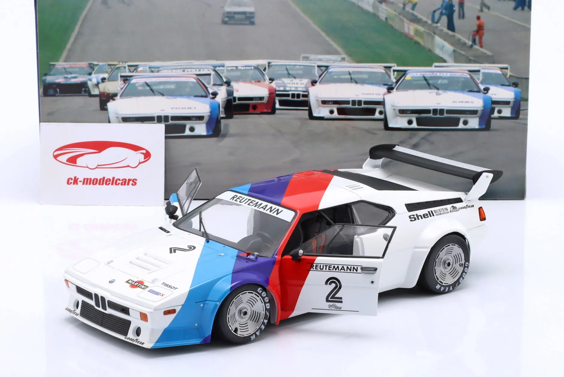 BMW M1 Procar #2 BMW M1 ProCar Serie 1979 Carlos Reutemann 1:18 WERK83