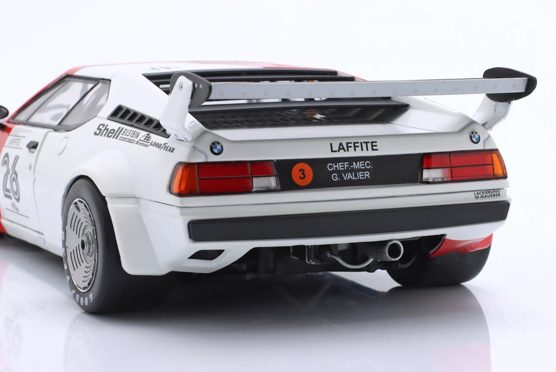 BMW M1 ProCar #26 BMW M1 ProCar Serie 1979 Jacques Laffite 1:18 WERK83