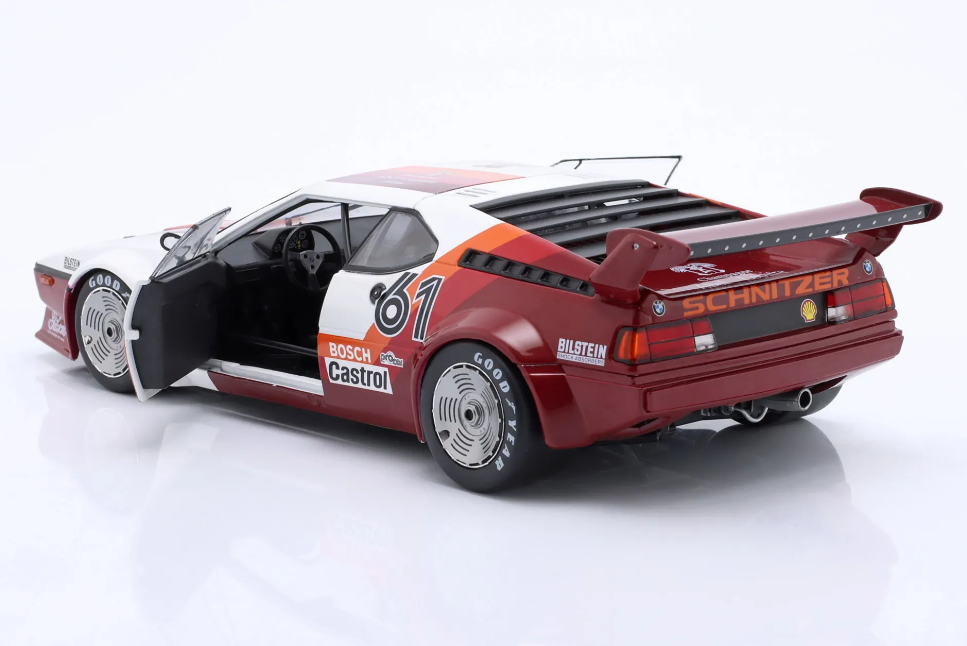 BMW M1 ProCar #61 BMW M1 ProCar Serie Monaco 1980 W. Brun 1:18 WERK83