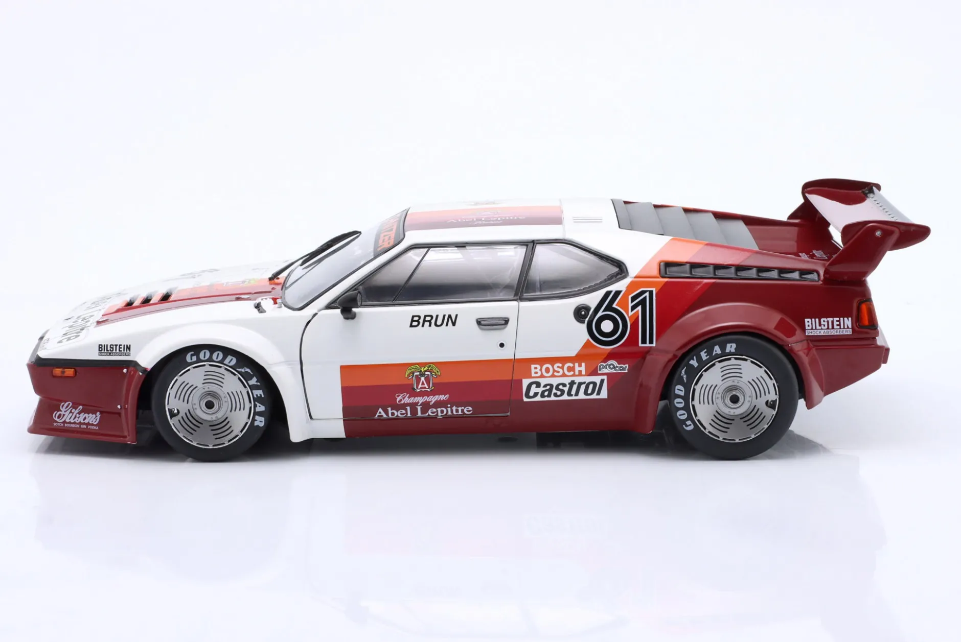 BMW M1 ProCar #61 BMW M1 ProCar Serie Monaco 1980 W. Brun 1:18 WERK83
