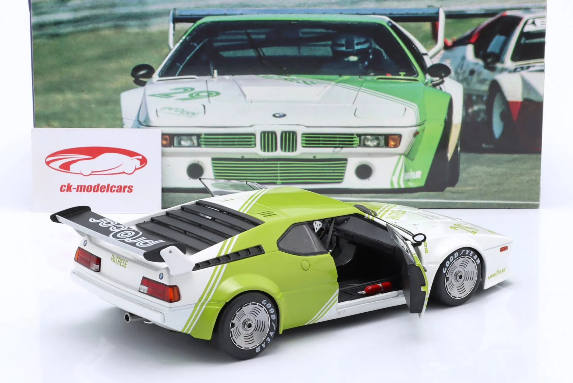 BMW M1 Procar #29 BMW ProCar Serie Imola 1980 Riccardo Patrese 1:18 WERK83