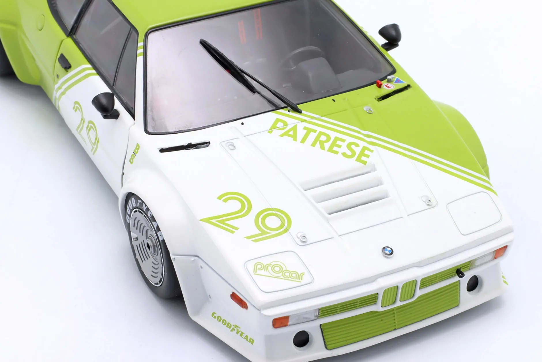 BMW M1 Procar #29 BMW ProCar Serie Imola 1980 Riccardo Patrese 1:18 WERK83
