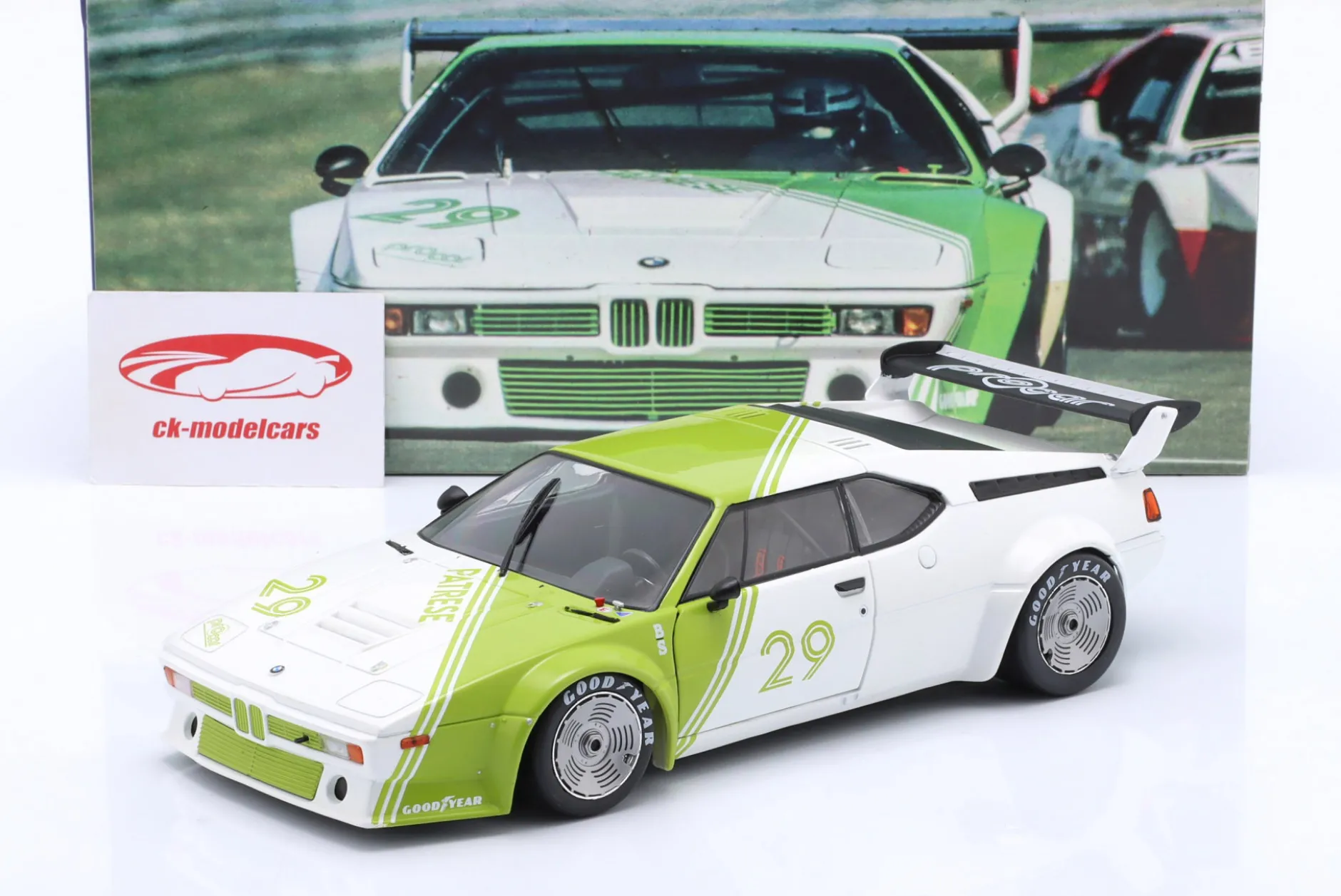 BMW M1 Procar #29 BMW ProCar Serie Imola 1980 Riccardo Patrese 1:18 WERK83