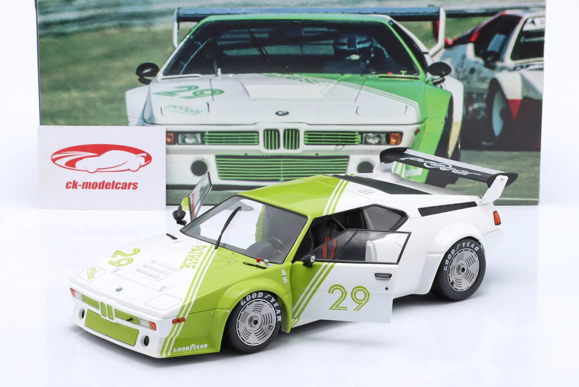 BMW M1 Procar #29 BMW ProCar Serie Imola 1980 Riccardo Patrese 1:18 WERK83