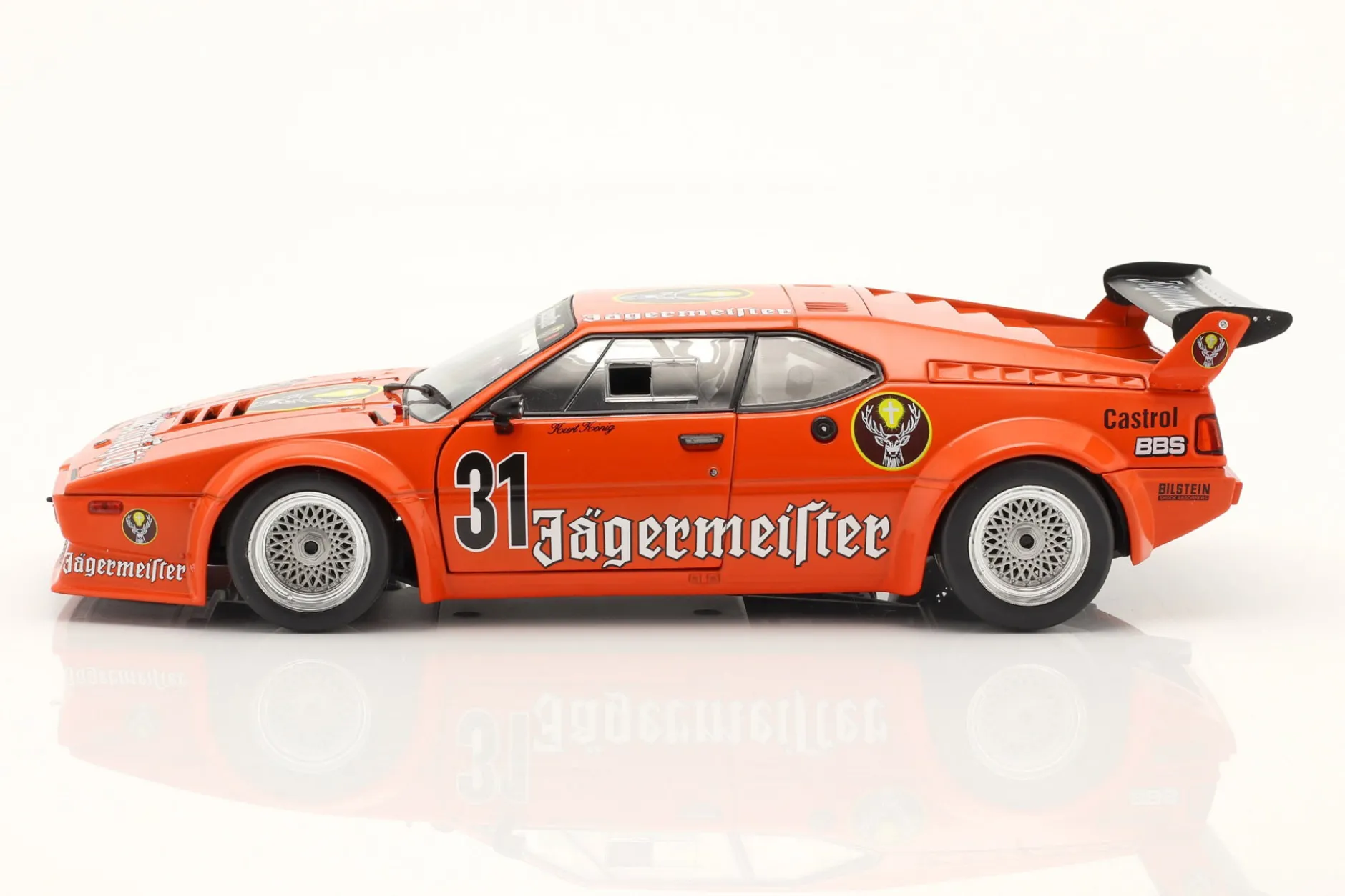 BMW M1 Procar Jägermeister #31 DRT Nürburgring 1982 Kurt König 1:18 WERK83
