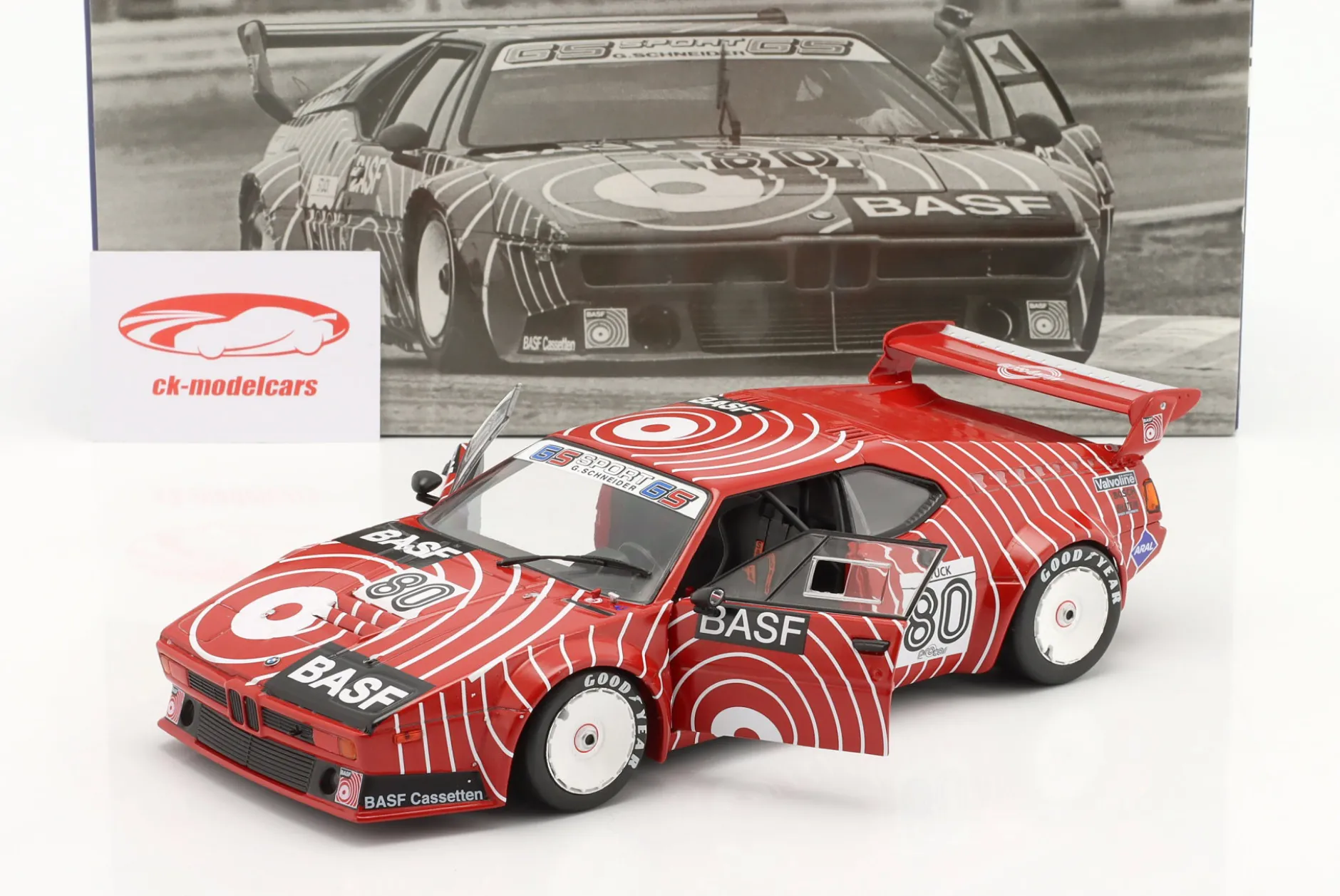 BMW M1 Procar #80 ProCar Serie 1980 Hans-Joachim Stuck 1:18 WERK83