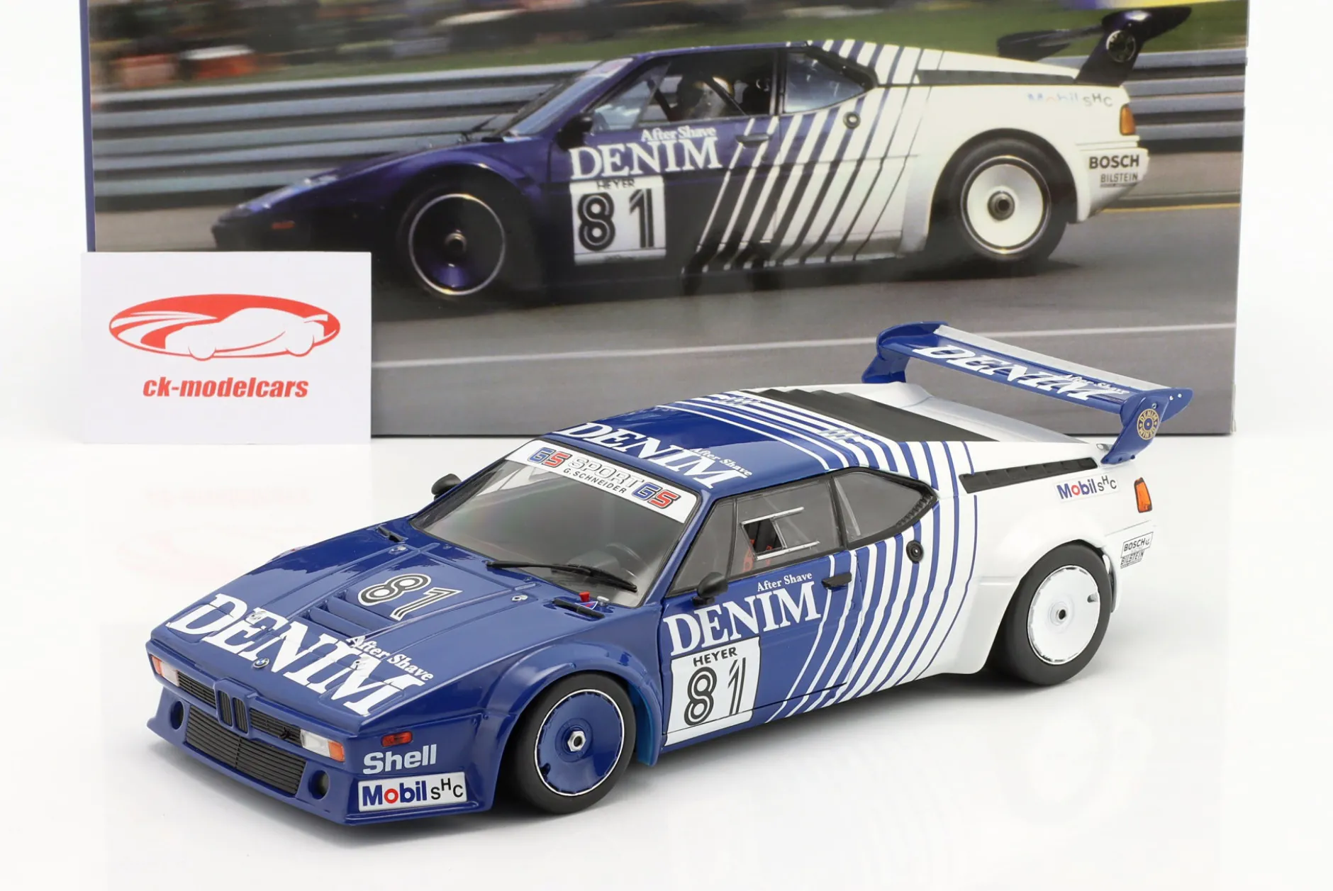 BMW M1 Procar #81 ProCar Serie 1980 Hans Heyer 1:18 WERK83