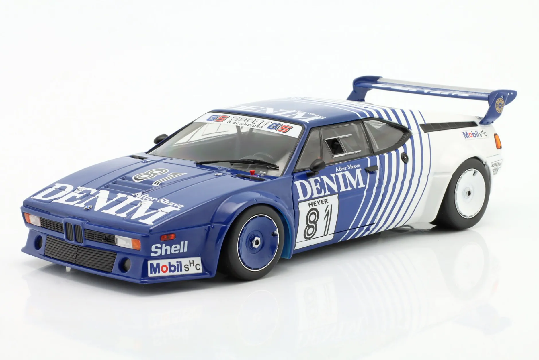 BMW M1 Procar #81 ProCar Serie 1980 Hans Heyer 1:18 WERK83