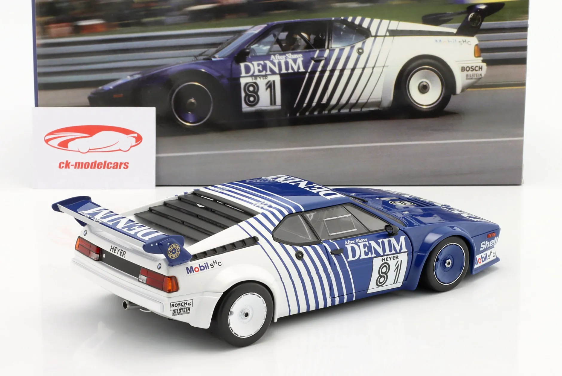 BMW M1 Procar #81 ProCar Serie 1980 Hans Heyer 1:18 WERK83
