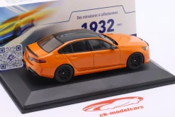 BMW M5 Sedan Baujahr 2024 feuerorange 1:43 Solido