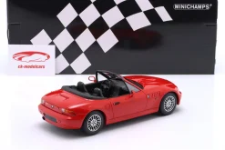 BMW Z3 Roadster Baujahr 1997 rot 1:18 Minichamps