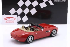 BMW Z8 Roadster Baujahr 2000 rot 1:18 Minichamps