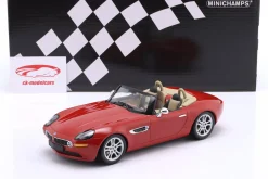 BMW Z8 Roadster Baujahr 2000 rot 1:18 Minichamps