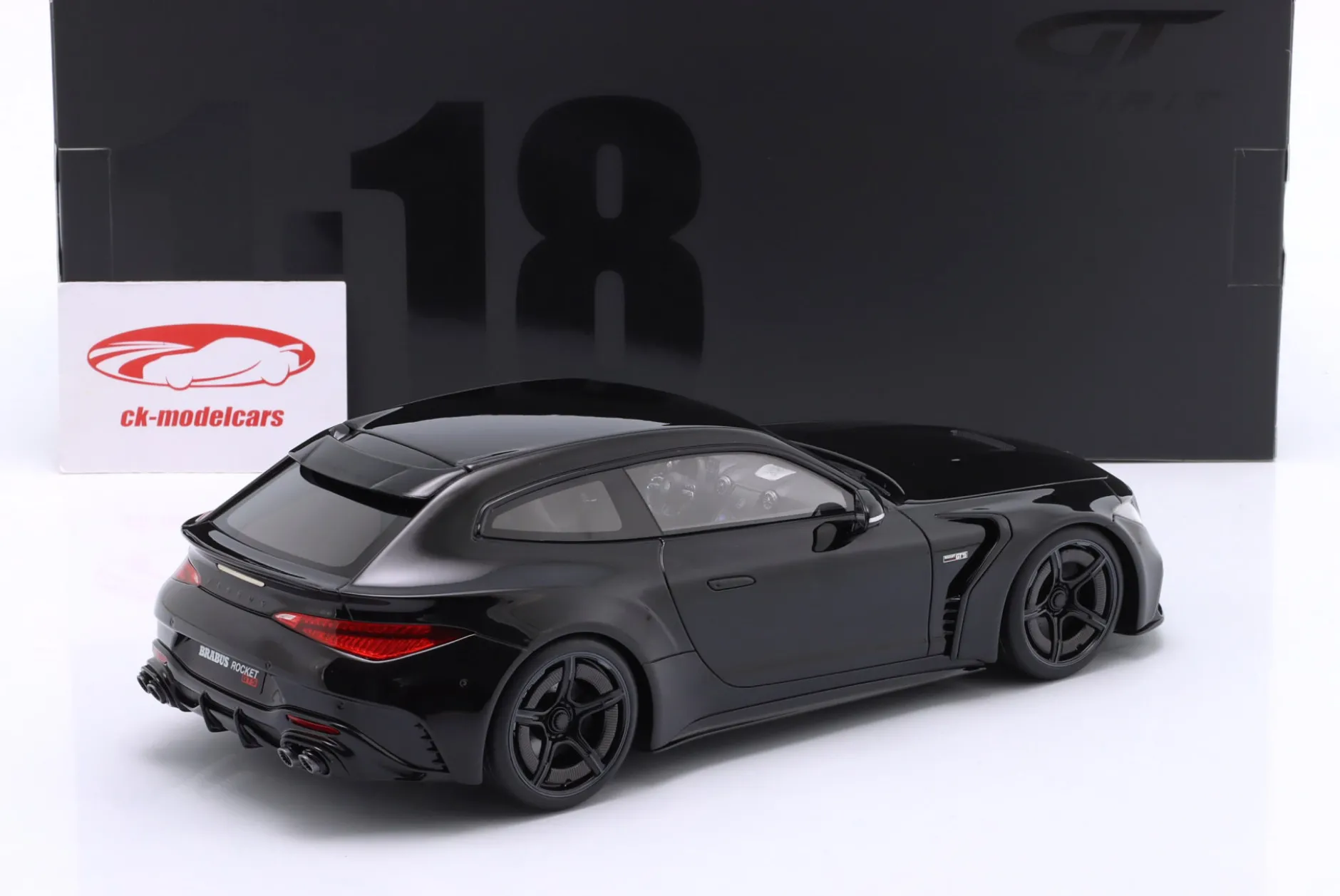 Brabus Rocket GTS (Mercedes-Benz AMG GT63) 2024 obsidianschwarz 1:18 GT-Spirit