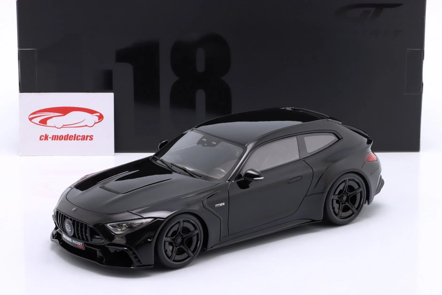 Brabus Rocket GTS (Mercedes-Benz AMG GT63) 2024 obsidianschwarz 1:18 GT-Spirit