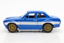 Brian's Ford Escort RS2000 MKI Fast & Furious 6 2013 blau / weiß 1:24 Jada Toys
