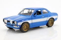 Brian's Ford Escort RS2000 MKI Fast & Furious 6 2013 blau / weiß 1:24 Jada Toys