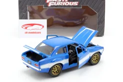 Brian's Ford Escort RS2000 MKI Fast & Furious 6 2013 blau / weiß 1:24 Jada Toys