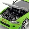 Brian's Mitsubishi Eclipse The Fast and the Furious 2001 grün 1:24 Jada Toys