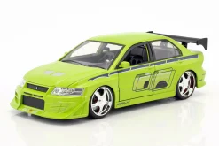 Brian's Mitsubishi Lancer Evolution VII 2 Fast 2 Furious 2003 1:24 Jada Toys