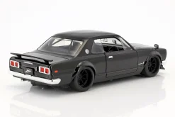 Brian's Nissan Skyline 2000 GTR Film Fast & Furious Five (2011) schwarz 1:24 Jada Toys