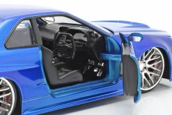 Brian´s Nissan Skyline GT-R (R34) Fast and Furious blau 1:24 Jada Toys