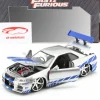 Brian's Nissan Skyline GT-R (R34) Film 2 Fast 2 Furious 2003 1:24 Jada Toys