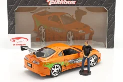 Brian's Toyota Supra 1995 Film Fast & Furious (2001) mit Figur 1:18 Jada Toys