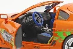 Brian's Toyota Supra 1995 Film Fast & Furious (2001) mit Figur 1:18 Jada Toys