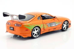 Brian's Toyota Supra Film Fast & Furious 7 (2015) orange 1:24 Jada Toys