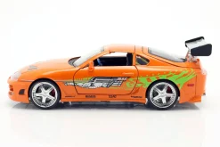 Brian's Toyota Supra Film Fast & Furious 7 (2015) orange 1:24 Jada Toys