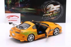 Brian's Toyota Supra MK4 Movie Fast & Furious (2001) orange 1:18 Solido