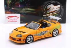 Brian's Toyota Supra MK4 Movie Fast & Furious (2001) orange 1:18 Solido