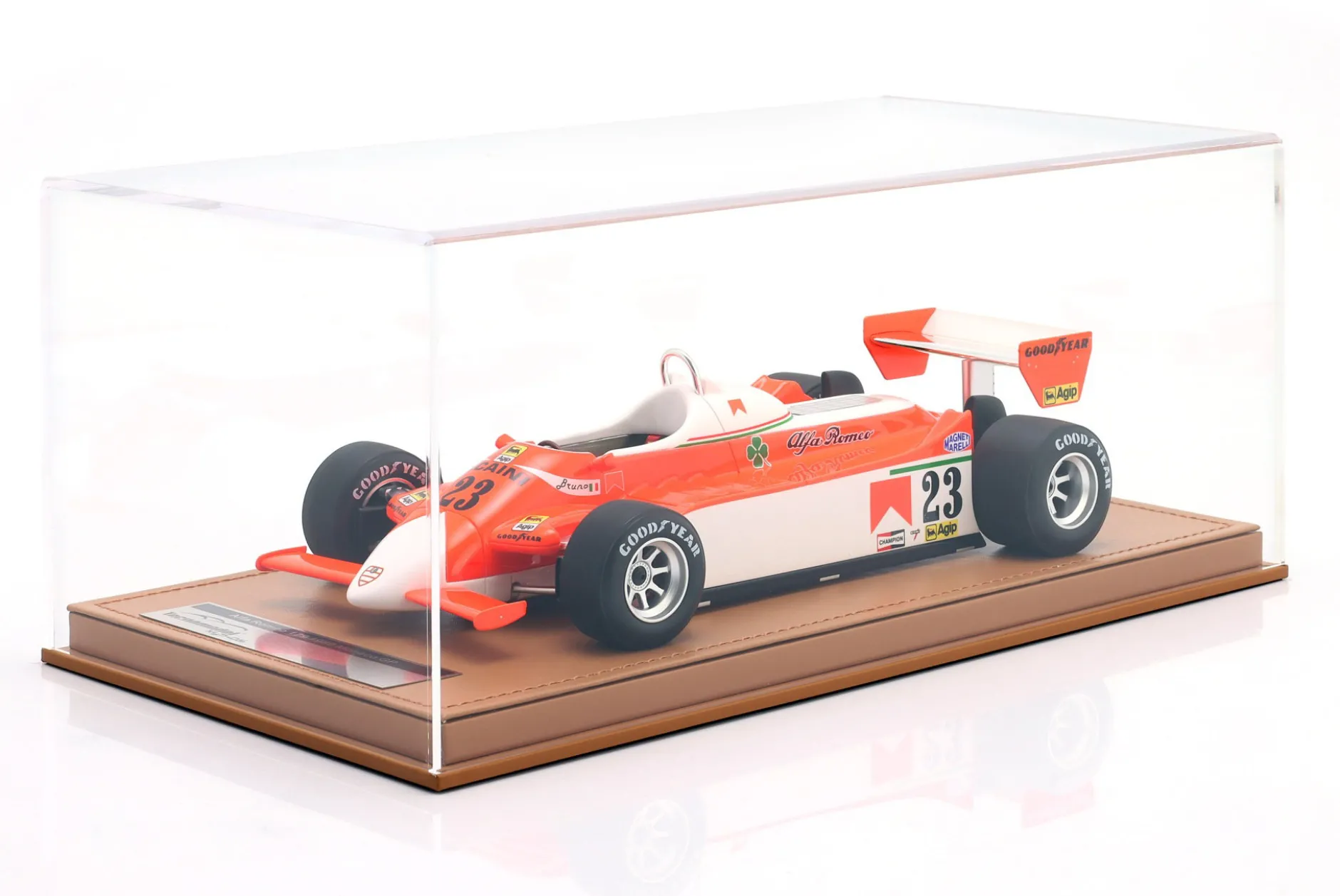 Bruno Giacomelli Alfa Romeo 179 #23 Monaco GP Formel 1 1980 1:18 Tecnomodel