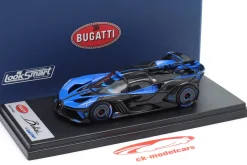Bugatti Bolide Launch Configuration 2021 blau / schwarz 1:43 LookSmart