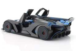 Bugatti Bolide W16.4 Baujahr 2020 blau / carbon 1:18 Bburago