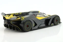 Bugatti Bolide W16.4 Baujahr 2020 gelb / carbon 1:18 Bburago