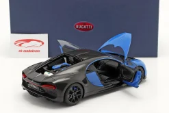 Bugatti Chiron Sport Baujahr 2019 french racing blau / carbon 1:18 AUTOart