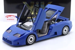 Bugatti EB110 Baujahr 1991 blau 1:12 KK-Scale