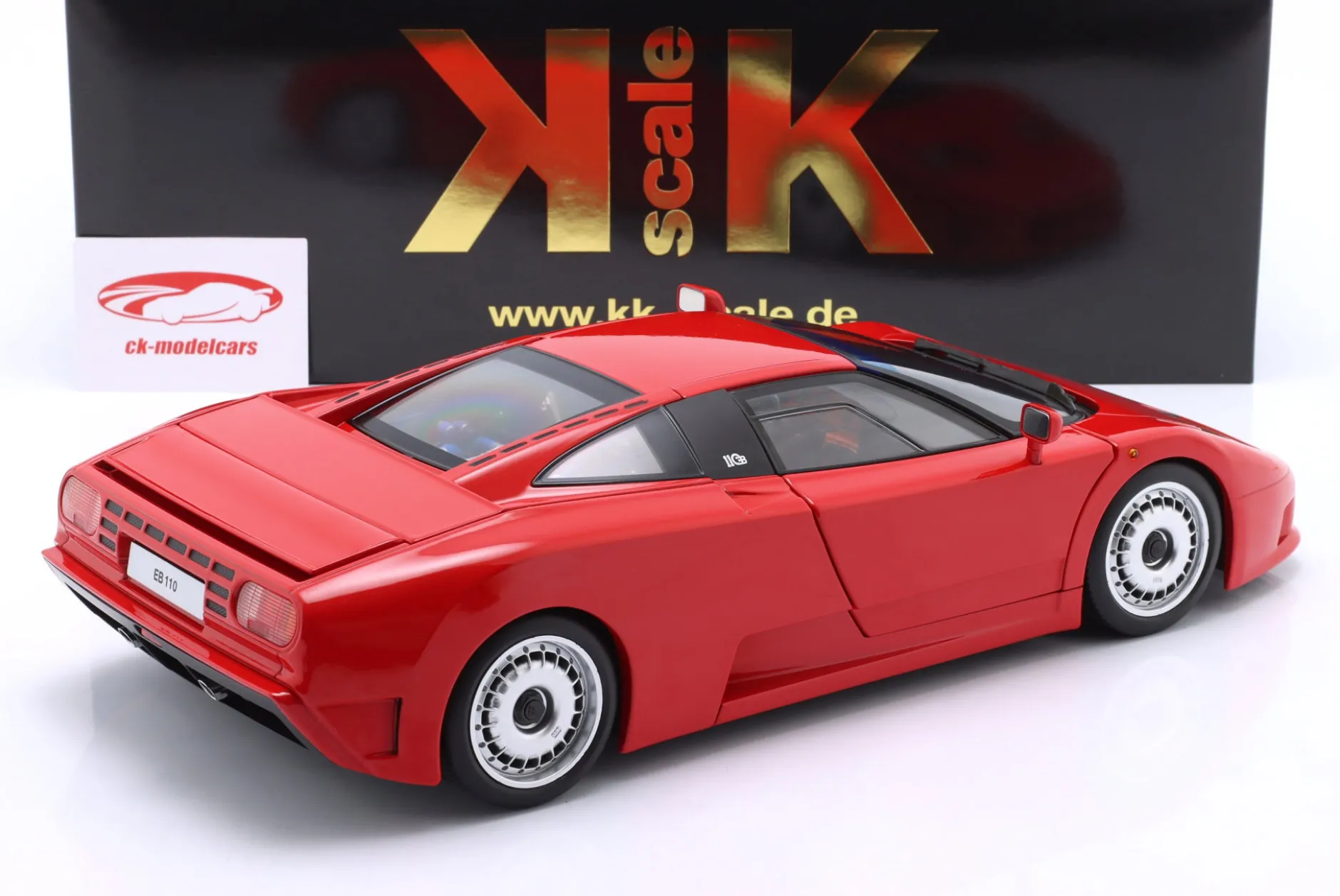 Bugatti EB110 Baujahr 1991 rot 1:12 KK-Scale