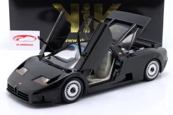 Bugatti EB110 Baujahr 1991 schwarz 1:12 KK-Scale