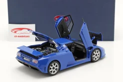 Bugatti EB 110 SS Baujahr 1992 french racing blau 1:18 AUTOart