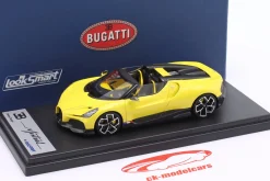 Bugatti W16 Mistral Baujahr 2022 gelb 1:43 LookSmart