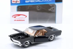 Buick Riviera Baujahr 1965 schwarz 1:24 Maisto