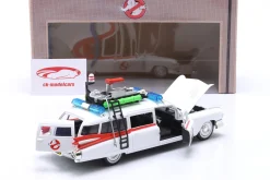 Cadillac Ecto-1 aus dem Film Ghostbusters 1984 weiß 1:24 Jada Toys